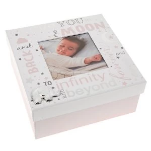 image of Love You To The Moon Baby Girl Box