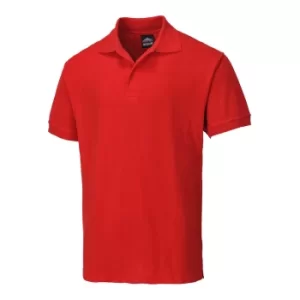 Portwest Naples Polo Shirt Red XS