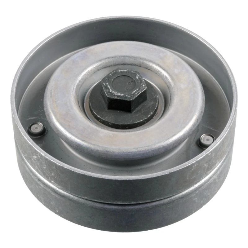 Image of FEBI BILSTEIN 30130 Tensioner Pulley with screw Metal Tensioner Pulley,v-ribbed belt (310)