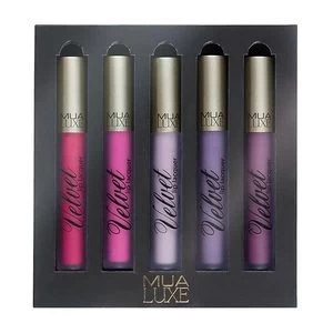 Image of MUA Luxe 5pc Lip Lacquer - No Shrinking Violet Multi