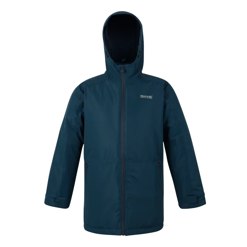 Image of Waterproof jacket for children Regatta Farbank II Bleu Unisex 4/5 ans