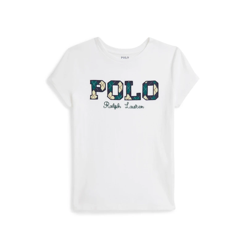 Image of Polo Ralph Lauren Kids Logo T-Shirt White female 7Y/S