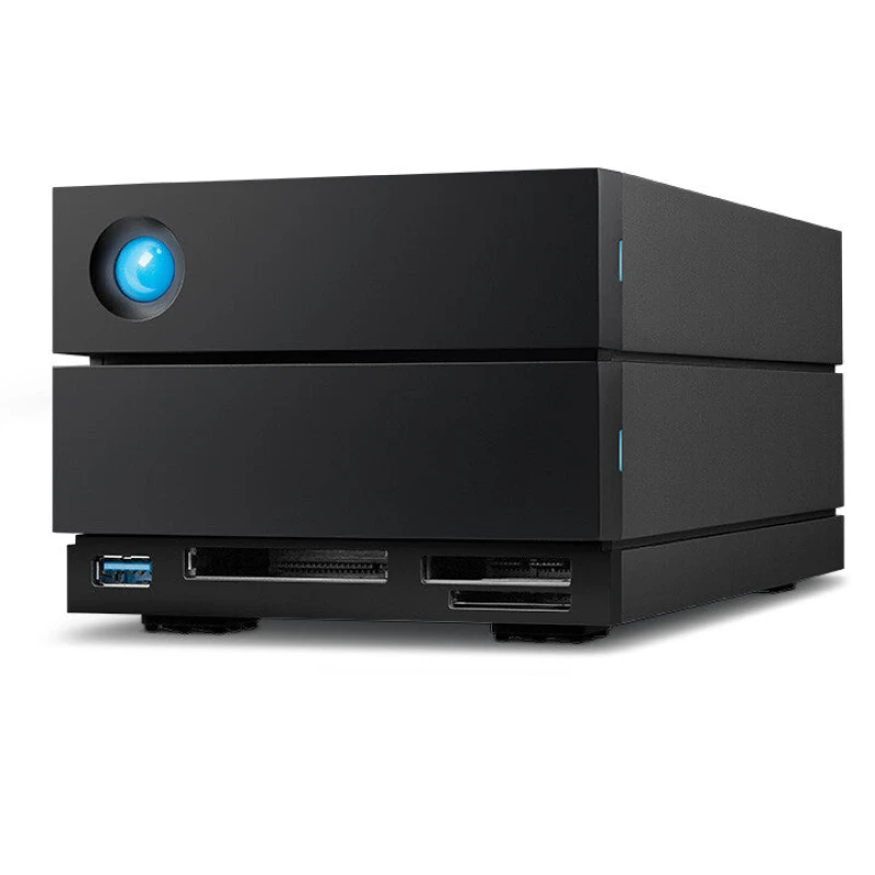 Image of Lacie LaCie 2big Dock disk array 48 TB Desktop Black STLG48000400