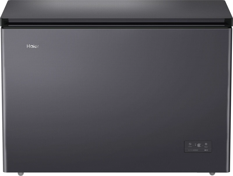 Image of Haier HCE300NFEK Total No Frost Chest Freezer - Dark Inox - E Rated