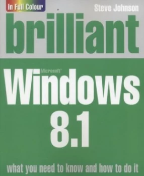 Image of Brilliant Microsoft Windows 8.1 by Perspection Inc. Paperback
