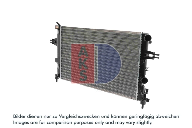 Image of AKS DASIS 150110N Engine radiator Aluminium, Mechanically jointed cooling fins Radiator,engine cooling (470)