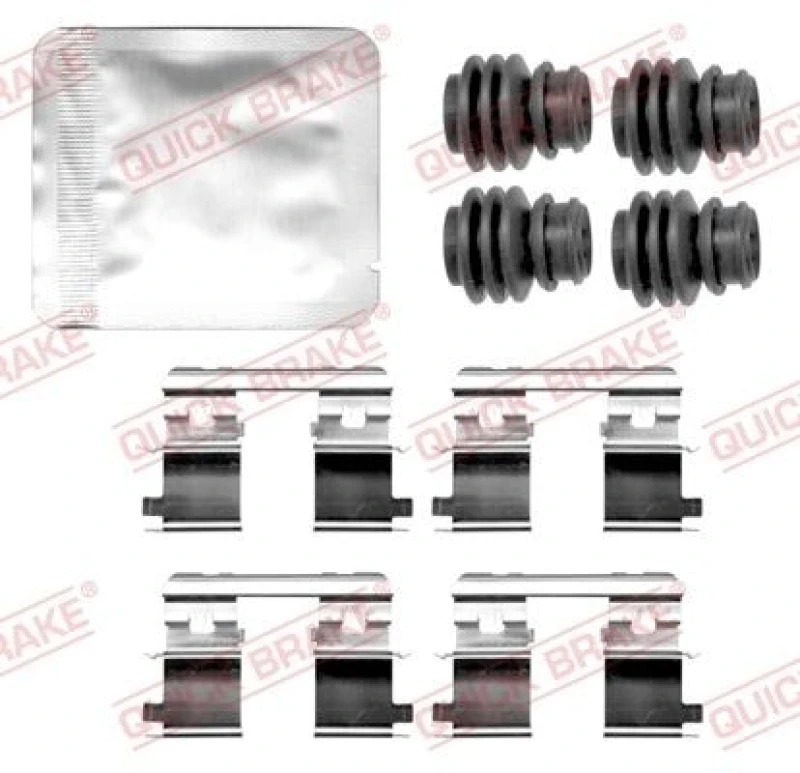 Image of QUICK BRAKE Brake pad fitting kit QUICK BRAKE 109-0144