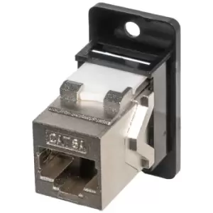 Image of TUK Ltd SGACK2SBpm Category 6A F2F Low Profile Panel Mount Shielde...