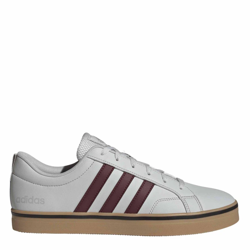 Image of adidas VS Pace Mens Trainers Grey/Red/Gum male 6 (39.3)