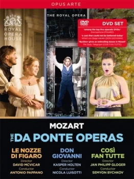 Image of Mozart The Da Ponte Operas - Royal Opera House - DVD