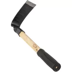 Image of Harbour Housewares - Steel Garden Hand Hoe - 43cm - Natural