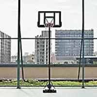 image of Homcom Basketball Hoop Steel Black 2310 mm