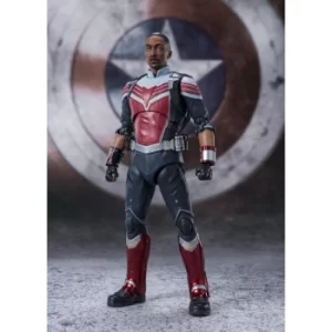 Image of The Falcon and the Winter Soldier S.H. Figuarts Action Figure Falcon 15 cm