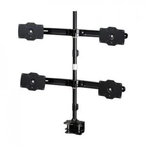 image of Amer AMR4C32 monitor mount / stand 81.3cm (32") Clamp Black