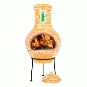 image of La Hacienda Cardon Clay Chiminea