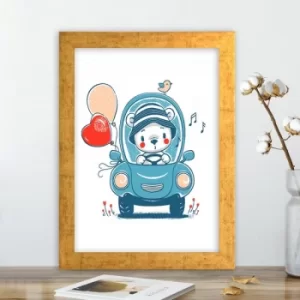 Image of AC701651740 Multicolor Decorative Framed MDF Painting