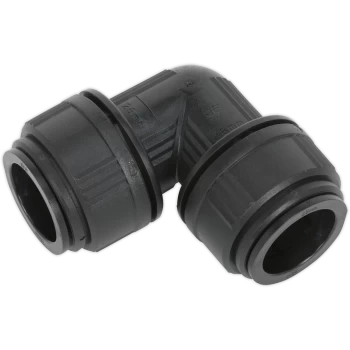 Image of Sealey Equal Elbow Air Line Fitting for John Guest Speedfit Systems 28mm Pack of 5