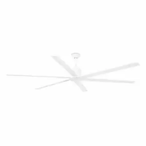Image of Andros White 6 Blade Ceiling Fan With DC Motor