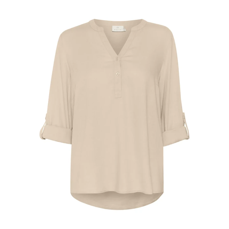 Image of Kaffe Long sleeve blouse For Her KAFFE Milia Gris Female 42