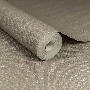 Graham and Brown Boutique Chenille Wallpaper - Bronze