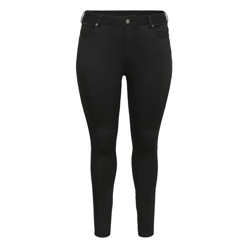 Image of KAFFE Curve Womens skinny jeans KAFFE Curve Lena Noir Female 42