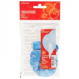 Image of Partymor Balloons Pack of 6 - Confirmation Bl