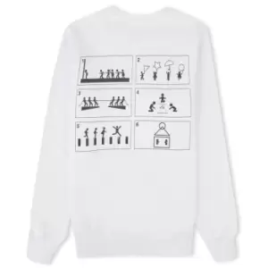 Image of Squid Game Game Play Sweatshirt - White - S