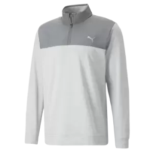 Puma Cloudspun 1/4 Zip - QUIET SHADE/High Rise - XXL