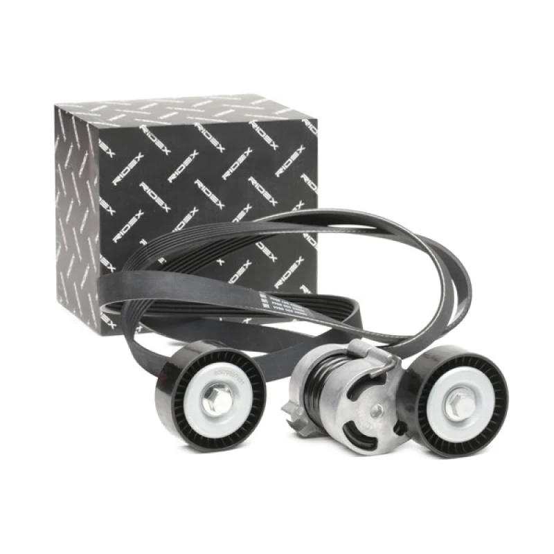 Image of RIDEX 542R0110 V-ribbed belt set V-Ribbed Belt Set (542)