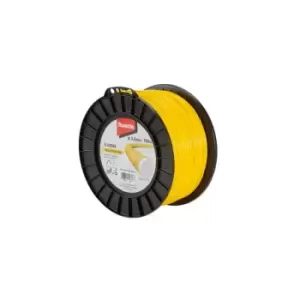 image of Makita Round Trim Pro E-02858 Strimmer Line (Diameter 3.0 mm, 168 m, Yellow)