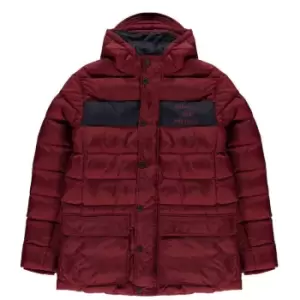 image of Franklin and Marshall Padded Jacket Junior Boys - Red