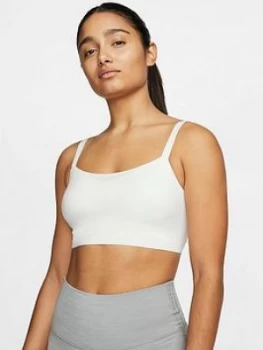 Image of Nike Light Support Indy Bra - White