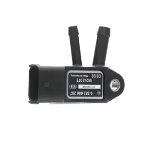 Image of Bosch Sensors 0 281 006 287 Sensor, exhaust pressure OPEL,FIAT,SUZUKI,ZAFIRA B (A05),Astra H Caravan (A04),Astra H Schragheck (A04)
