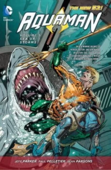 Image of Aquaman. Volume 5 Sea of Storms by Jeff Parker Hardback