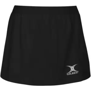 image of Gilbert Blaze Jnr Netball Skort - Black