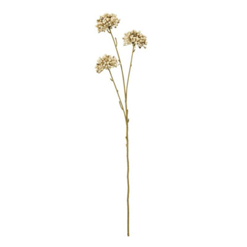 Image of Hill Interiors Allium Spray Artificial Flower Brown (One Size)