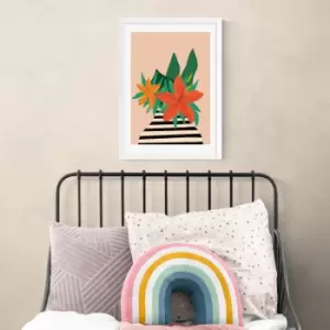 Image of East End Prints Tiger Lily Print Orange
