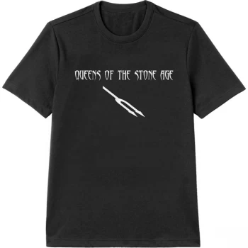Image of Queens Of The Stone Age - Deaf Songs Unisex Large T-Shirt - Black