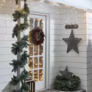 Image of The Winter Workshop - Snowing Icicles - 360 LEDs - Warm White