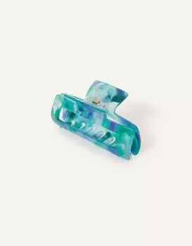 image of Accessorize Rectangular Marbled Claw Clip