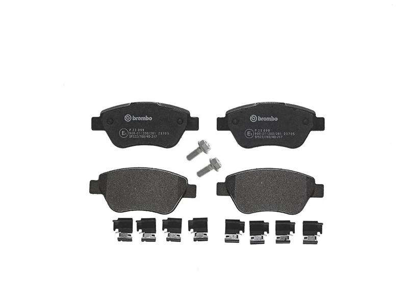 Image of BREMBO Brake pad set BREMBO P 23 099
