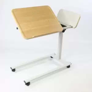 NRS Healthcare Easylift Home Tilting Overbed Table