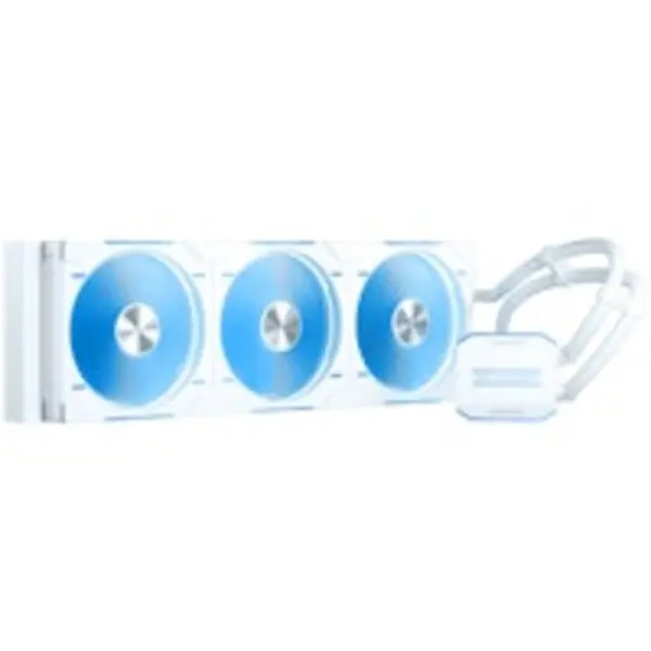 Image of Phanteks Glacier One 420D30 White RGB All In One CPU Water Cooler - 420mm