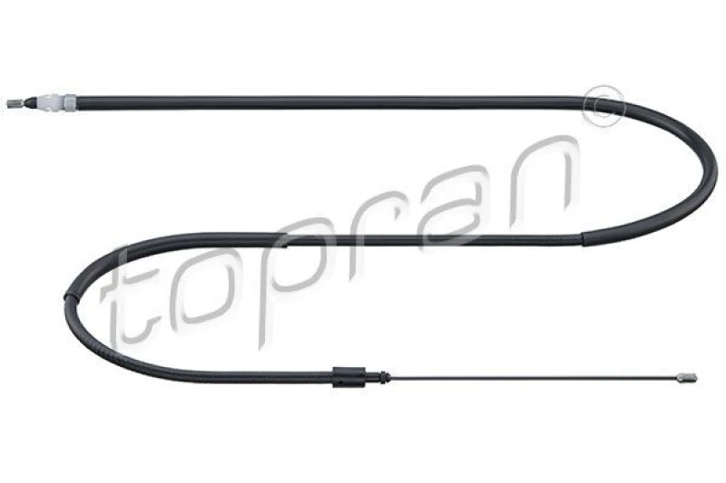 Image of Handbrake cable TOPRAN 723 557