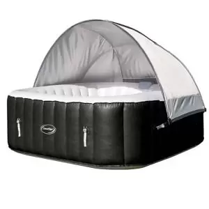 Image of Cleverspa Grey Square Canopy (L)0.76M (W)1.87M