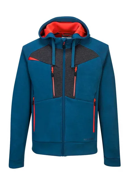 Image of Portwest DX4 Mens Zipped Hoodie DX472WHRXXL Colour: White