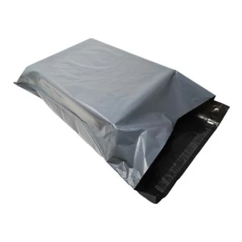 image of 5 Star Recycled Mailing Bag Peel & Seal Closure Grey 450x595mm [Pack 100]