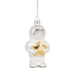 image of Sass & Belle Star Sailor Astronaut Shaped Bauble