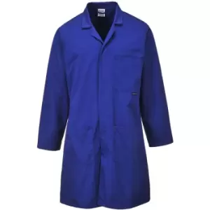 Image of 2852 - Royal Blue Standard Lab Coat Jacket sz Large Regular - Portwest