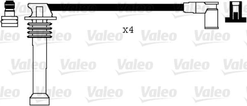 Image of Ignition lead set VALEO 346104